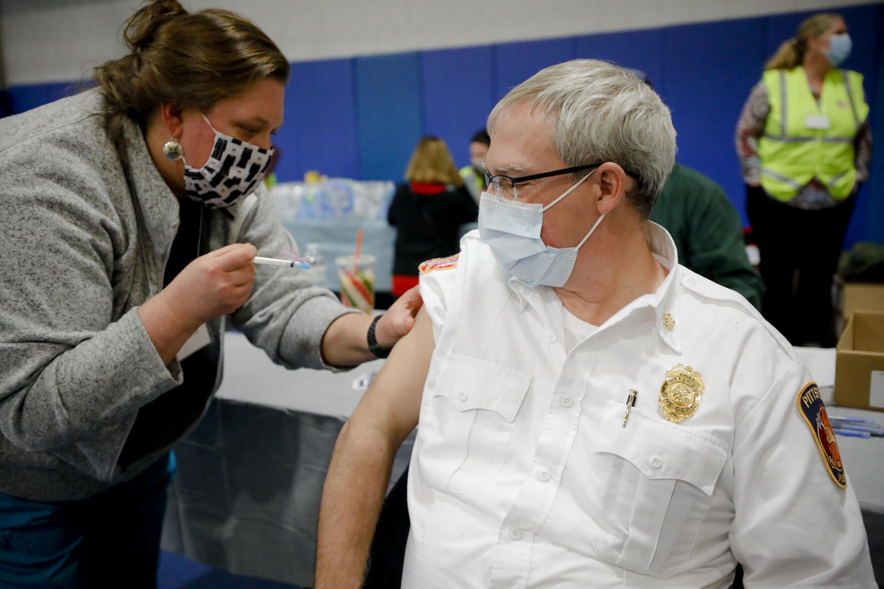 First Responder Vaccines in Pittsfield